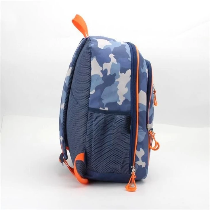Blue Camouflage Backpack