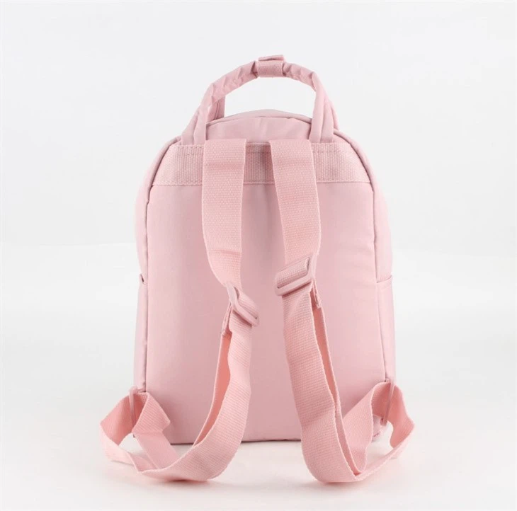 JDM30--Charm - Filled Pink Quilted Backpack: Your Perfect Everyday Companion